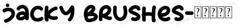 Jacky Brushes字体转换